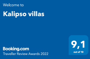 kalipso villas booking award 2022